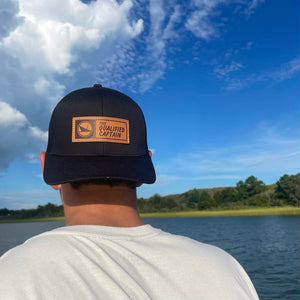 Maritime Leather Patch Trucker Hat
