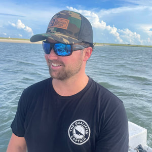 Maritime Leather Patch Trucker Hat