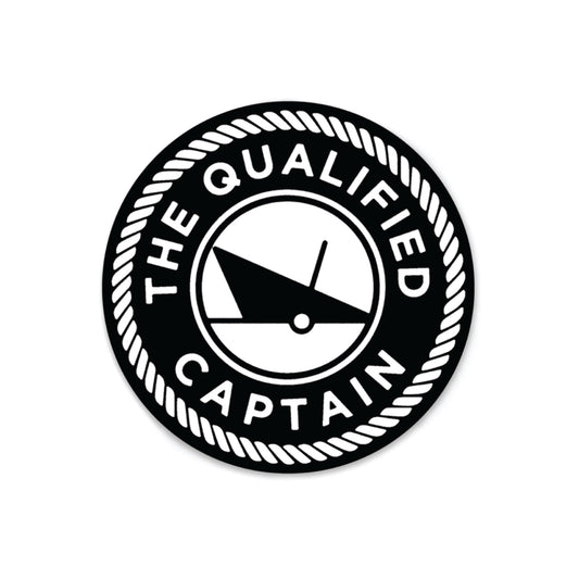 Qualified Sticker Stickers & Koozies – The Qualified Captain™